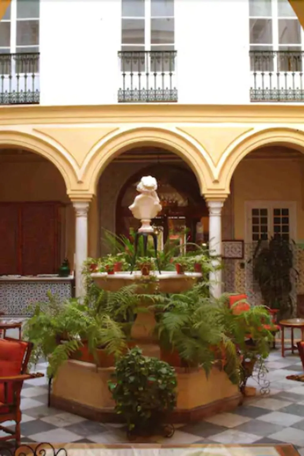 Terrace, Hotel Simon, Seville