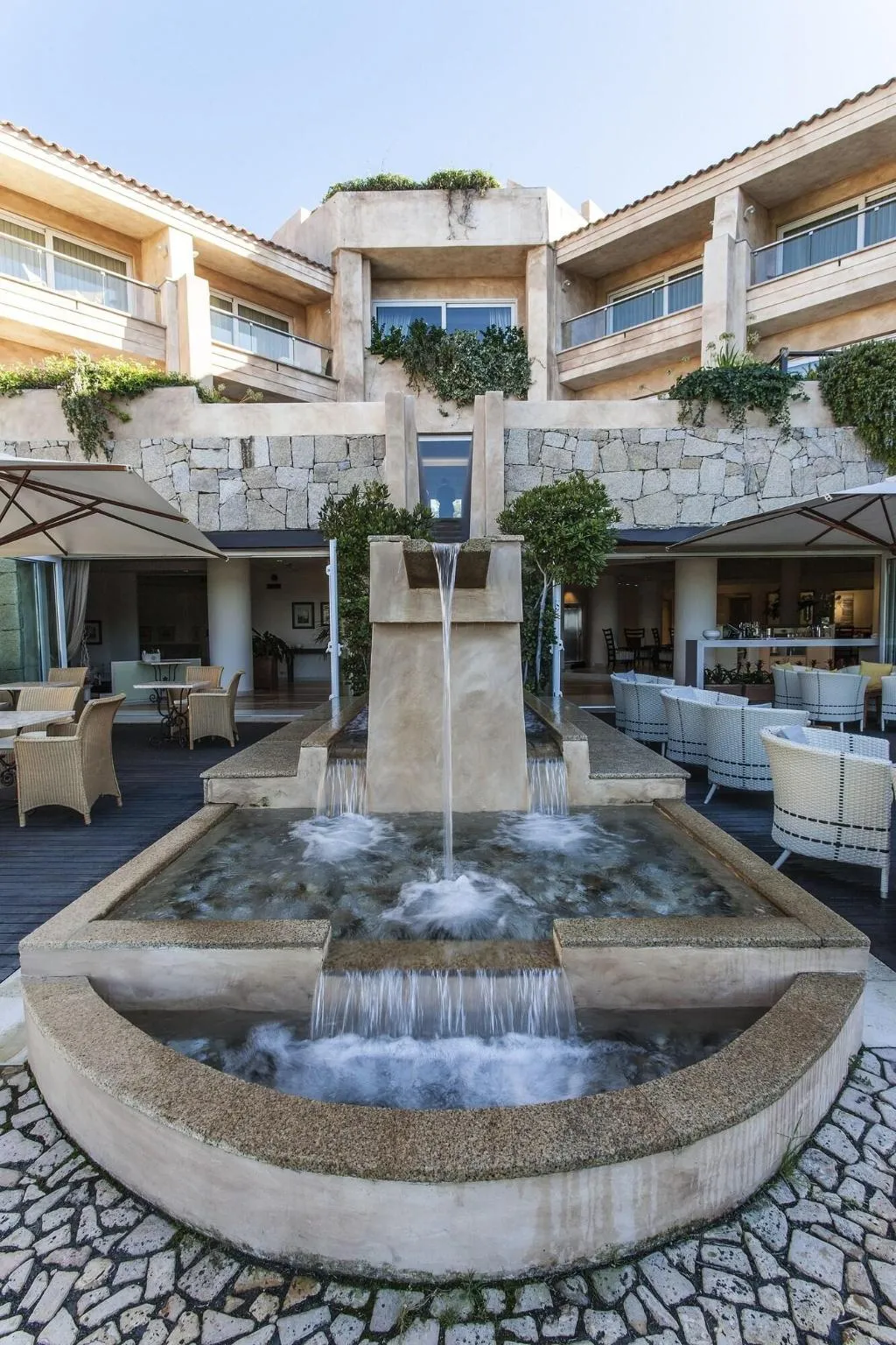 Terrace, L'Ea Bianca Luxury Resort, Olbia