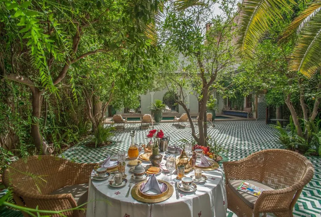 Restaurant, Riad Laurence Olivier, Marrakech