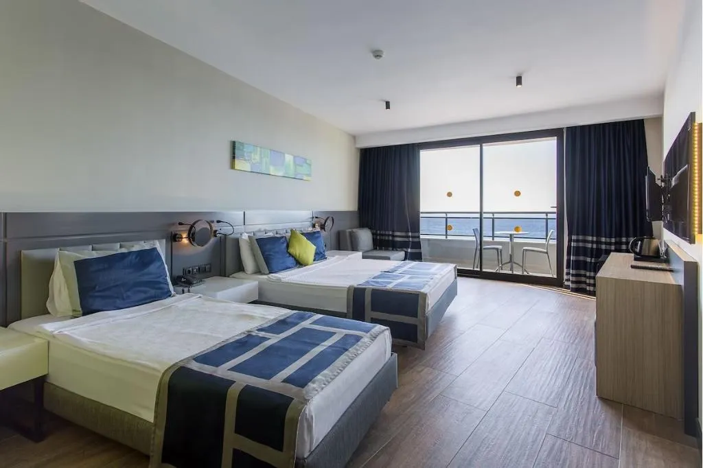 DOUBLE SINGLE USE SUPERIOR SIDE SEA VIEW Room, NoxInn Deluxe Hotel, Antalya