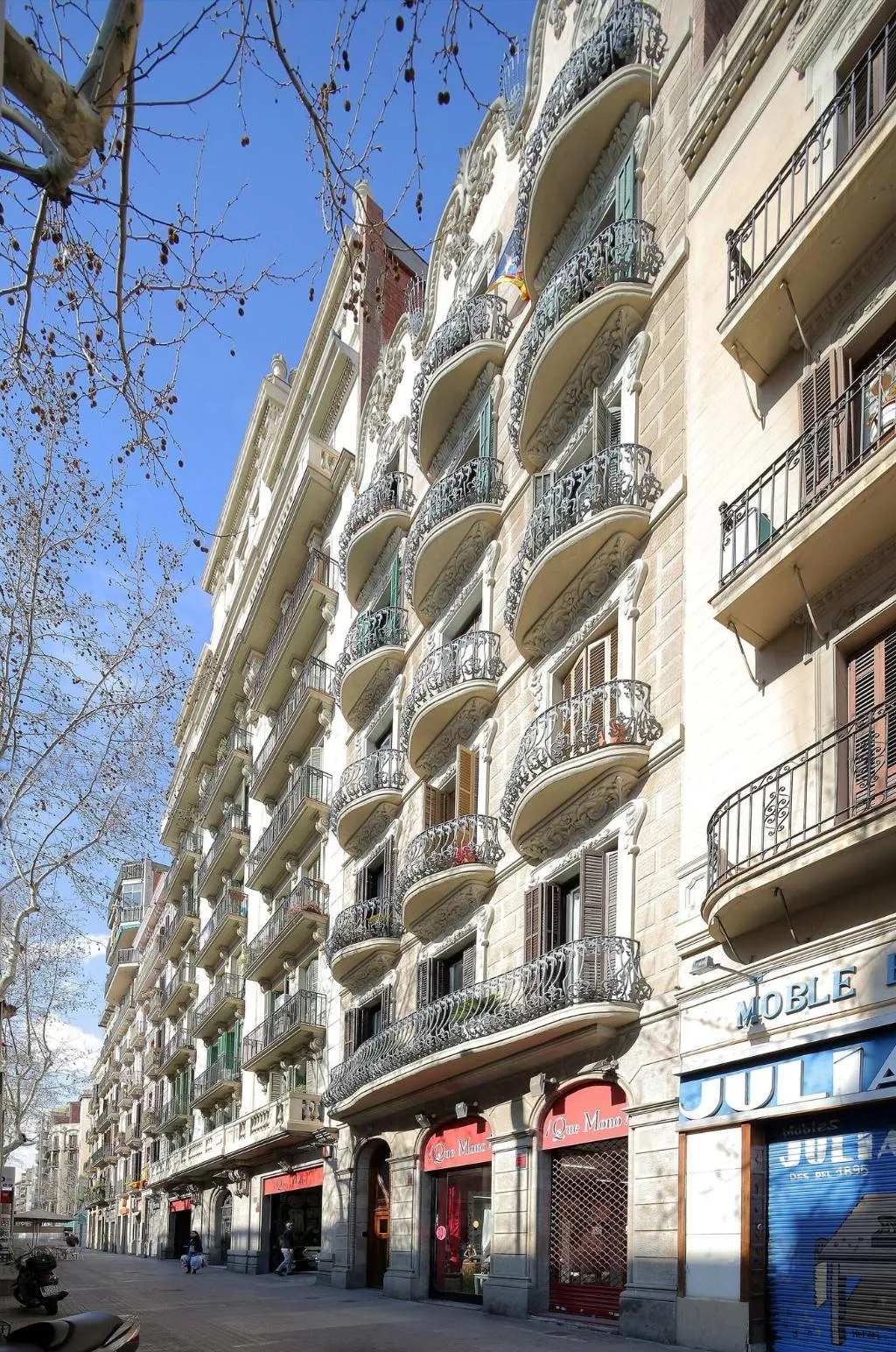 General view, Hostal Balkonia, Barcelona