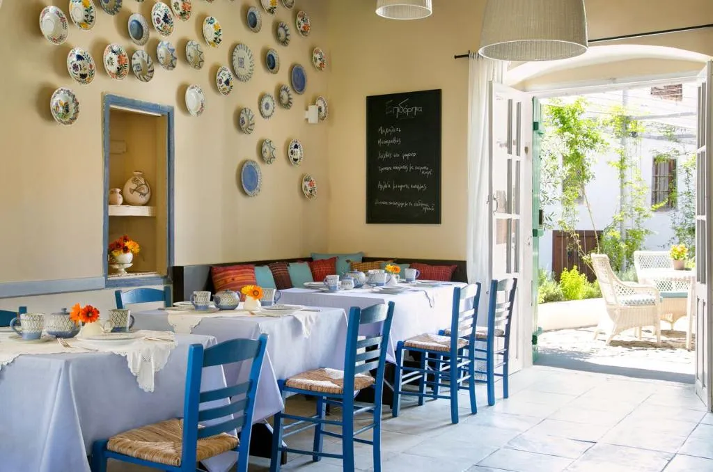Restaurant, Casale Panayiotis, Cyprus