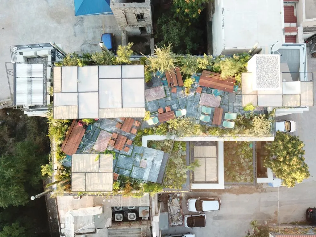 Terrace, The Foundry Suites, Athens