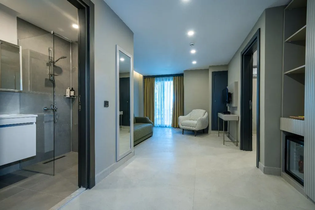 QUADRUPLE SEA VIEW WITH BALCONY Room, Mare Alba, Bodrum