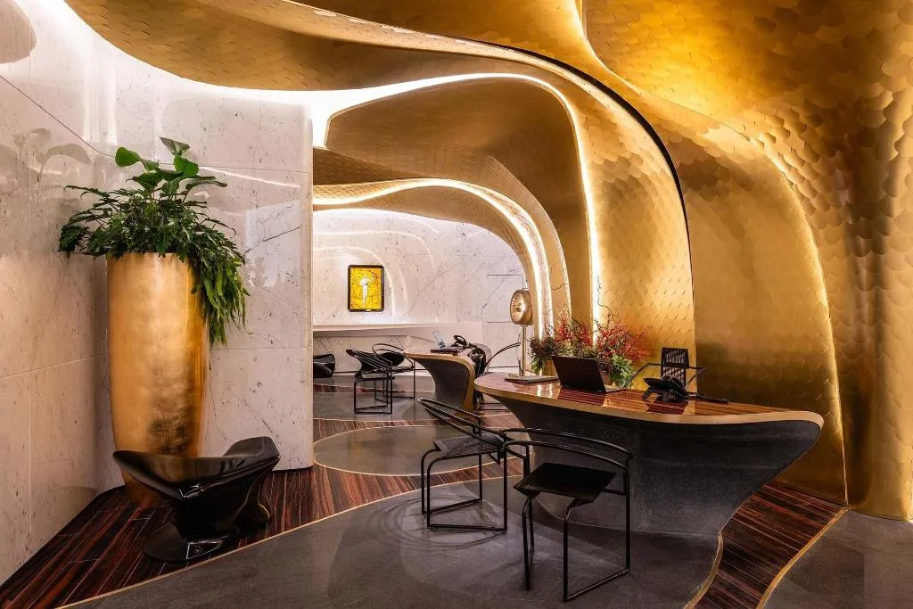 Lobby, Romeo Hotel Roma, Rome