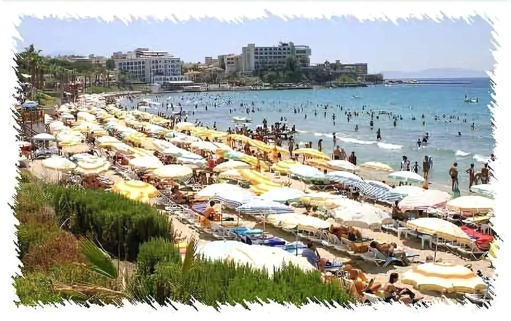 Beach, Blue Sea Hotel, Izmir