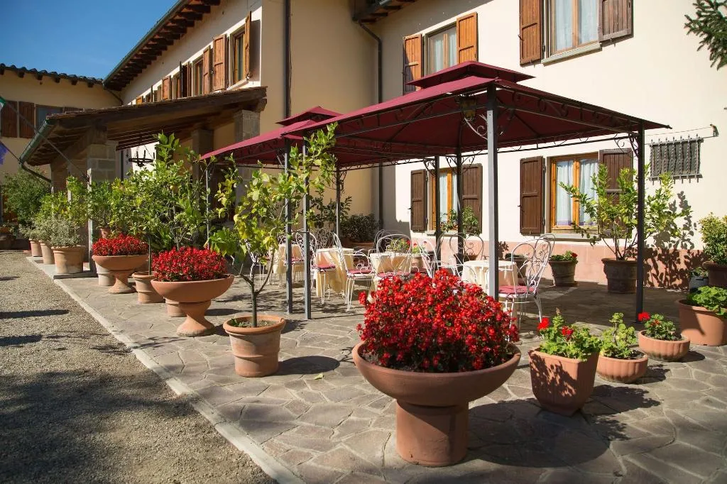 Terrace, Hotel Del Lago, Florence