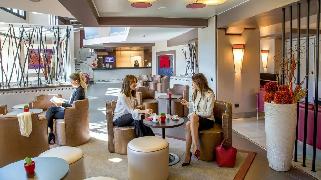 Lobby, Hotel Domidea, Rome