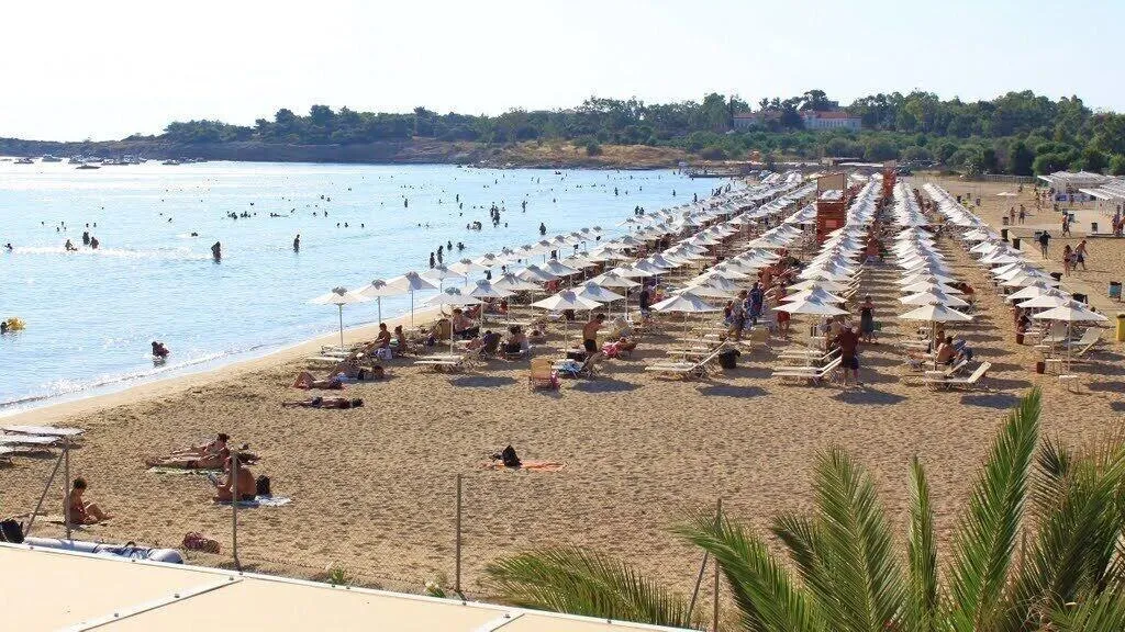 Beach, Minavra Hotel, Athens