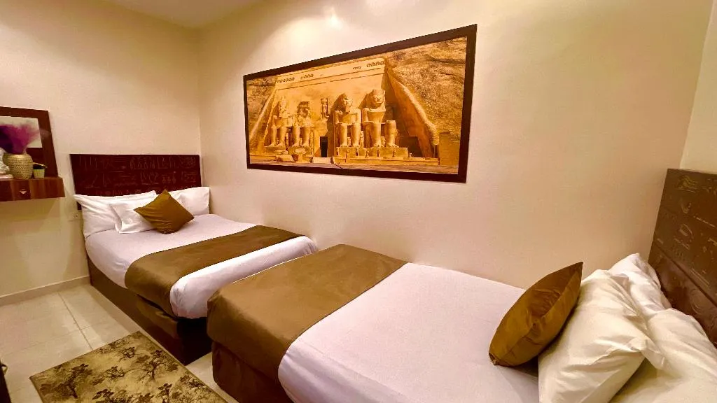 TWIN TWO BEDS Room, Nemes Pyramids View Inn, Cairo