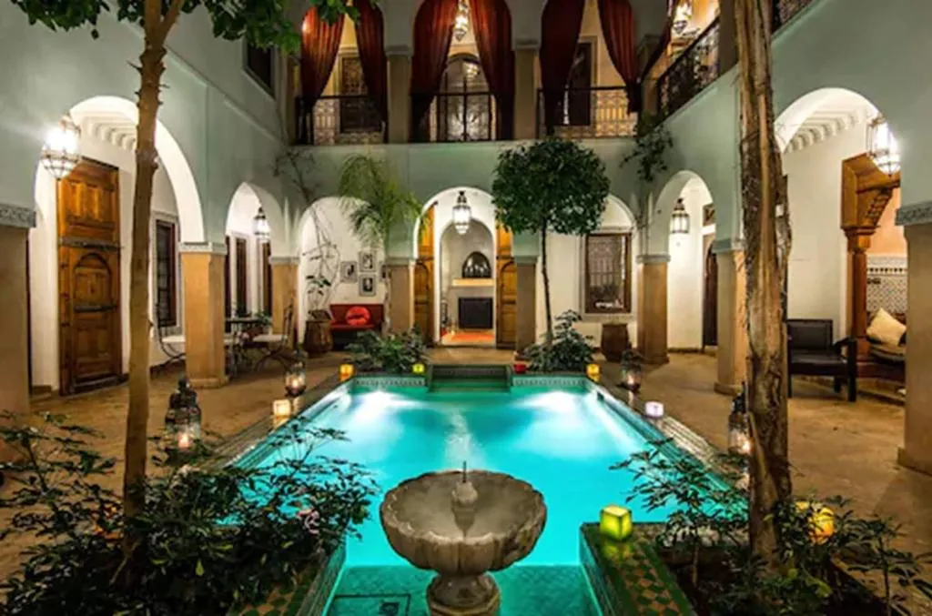 General view, Riad Elnoujoum, Marrakech