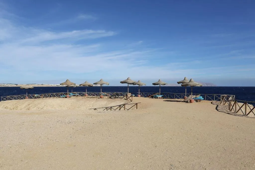 Beach, Club Reef Resort, Red Sea Riviera