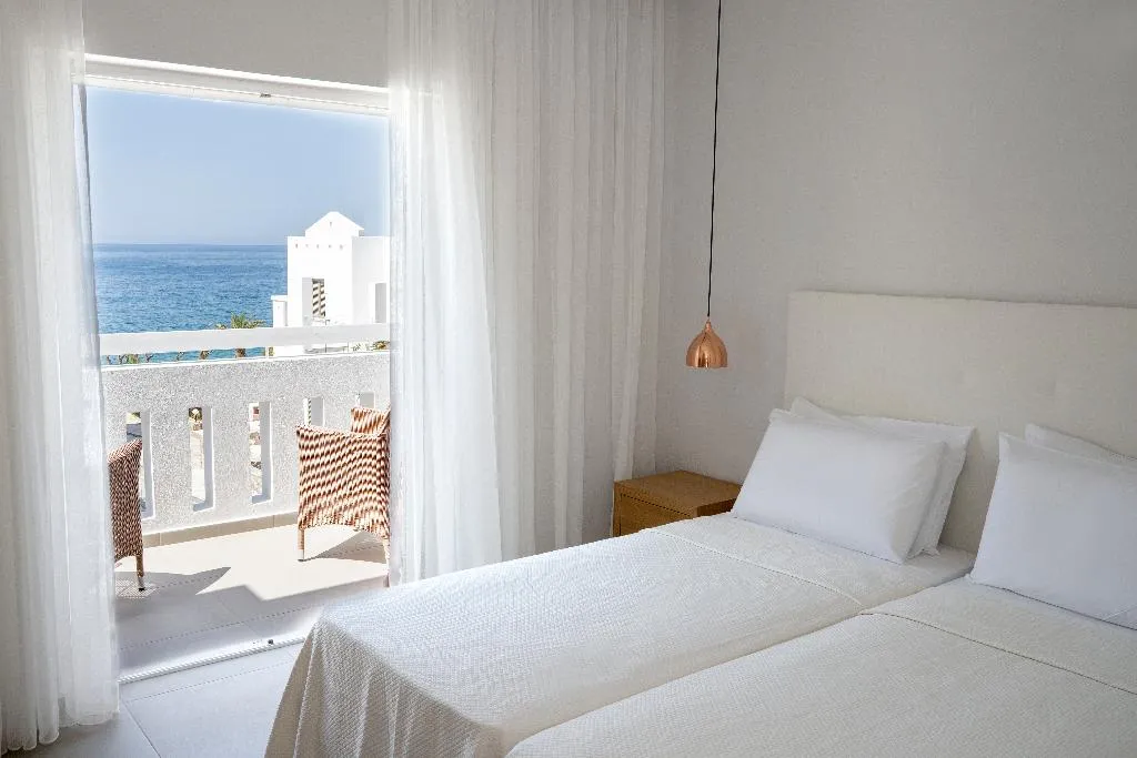 Double or Twin SEA VIEW Room, Maritimo Beach Hotel, Crete