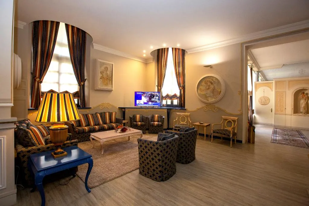 Lobby, Hotel Villa Malpensa, Milan