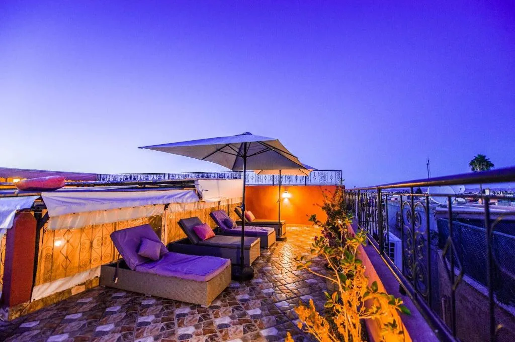 Terrace, Riad Atlas Mejbar, Marrakech