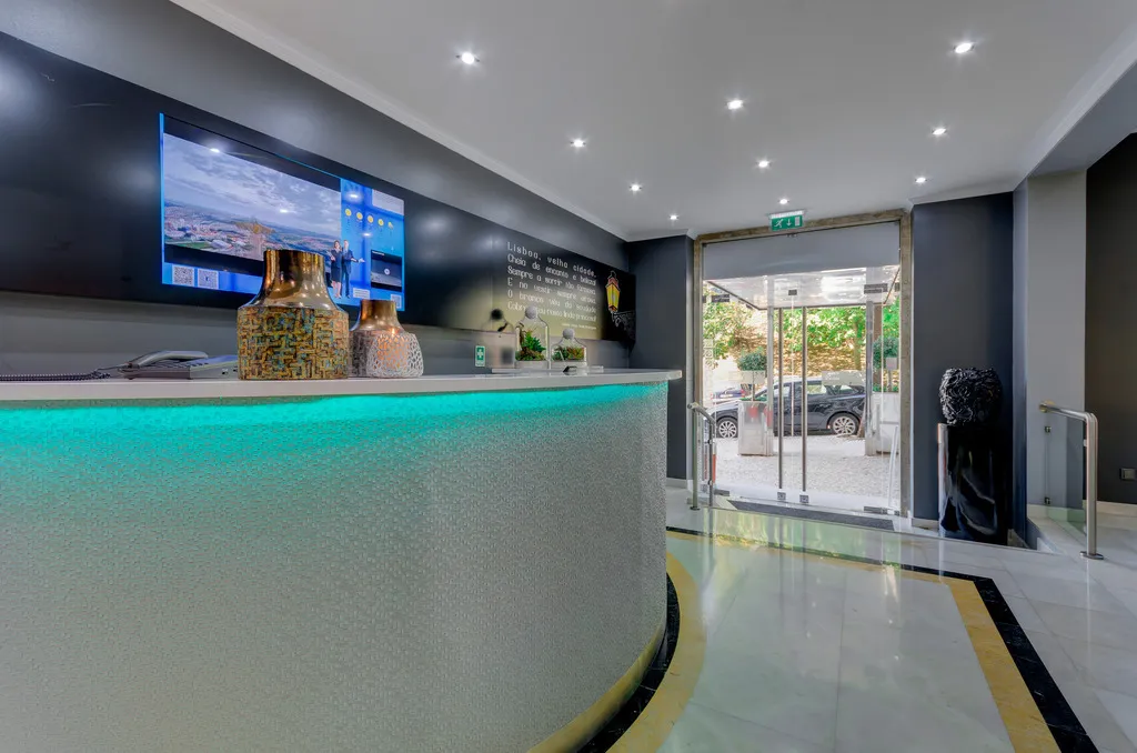 Lobby, Hotel Avenida Park, Lisbon
