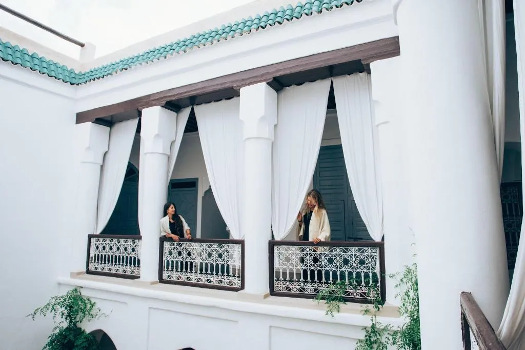 Lobby, Riad Tizwa, Marrakech