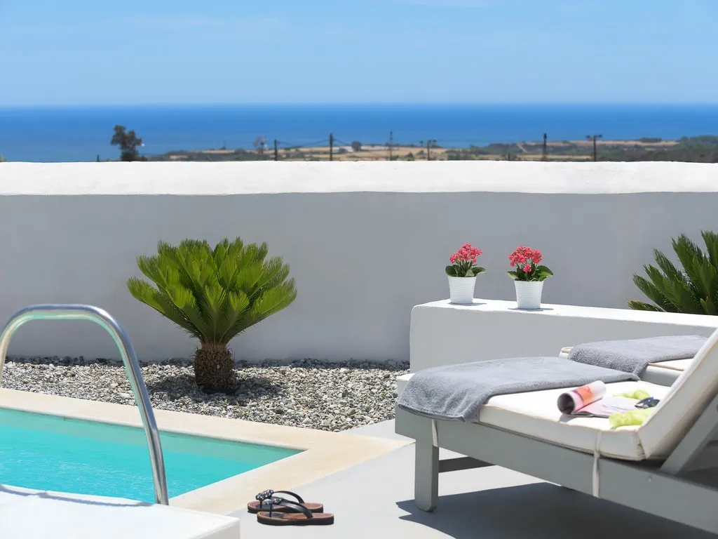 VILLA THREE BEDROOMS WITH PRIVATE POOL Room, White Village, Rhodes