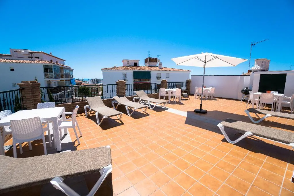 Terrace, Apartamentos Turísticos Manuel Martín, Costa Del Sol