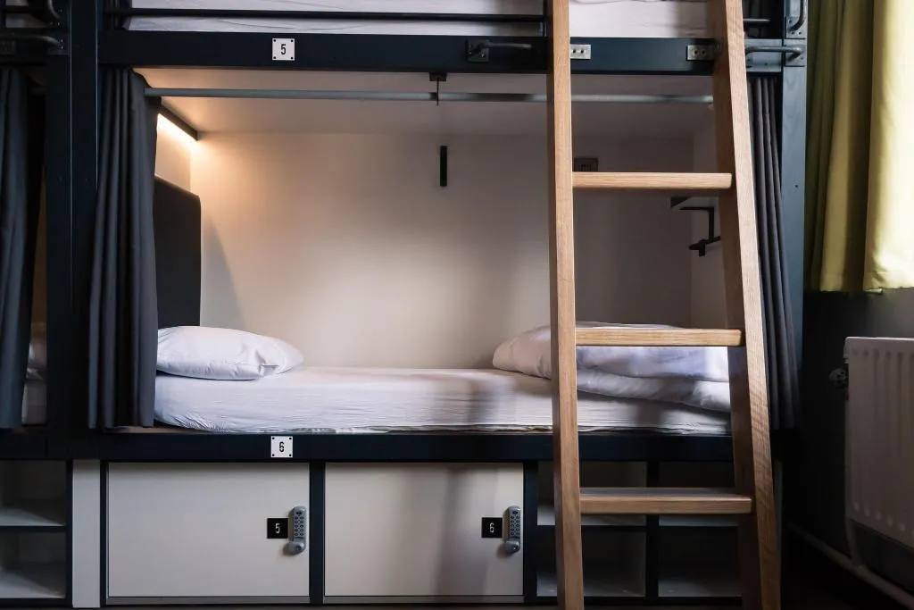 Bed in dormitory STANDARD Room, Jacobs Inn, Dublin