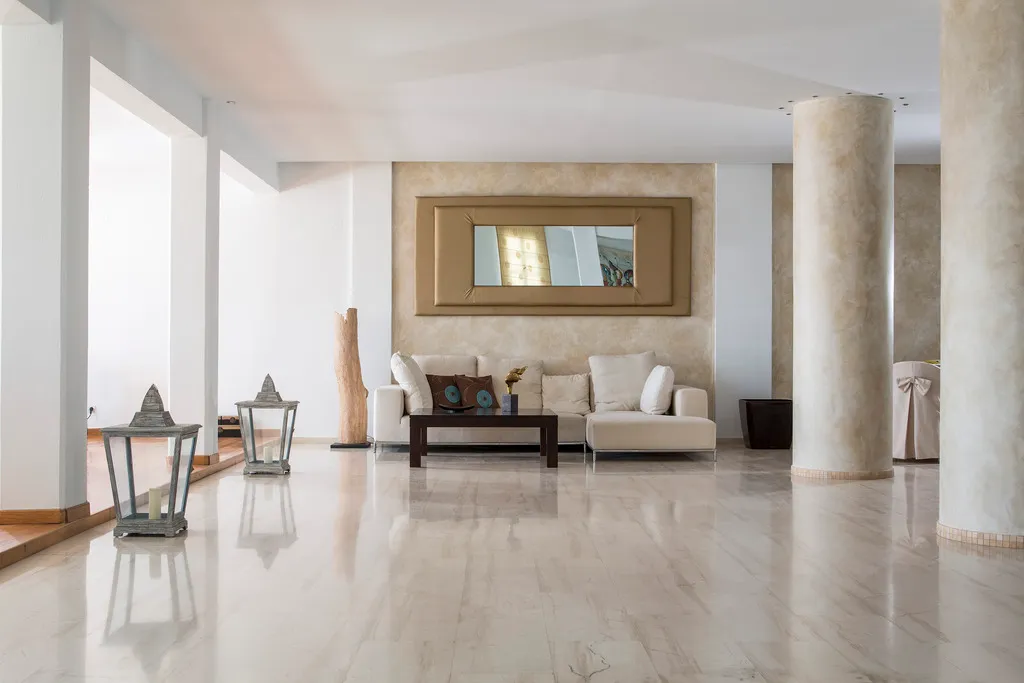 Lobby, Manoulas Beach, Mykonos