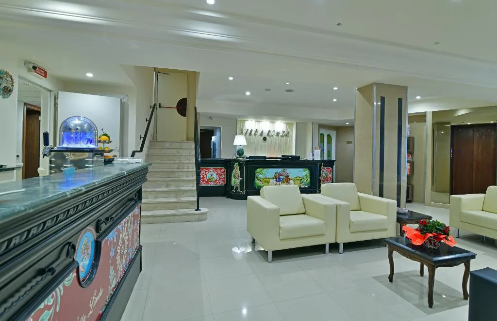 Lobby, Villa Linda, Catania