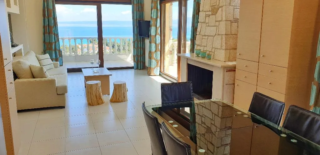 SUITE OCEAN VIEW ONE BEDROOM Room, Bungalow White Apartments and Suits, Halkidiki