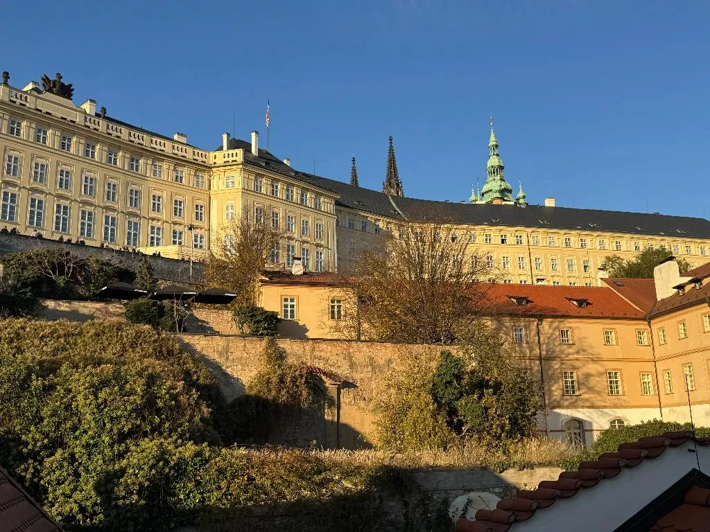 General view, The Golden Wheel, Prague