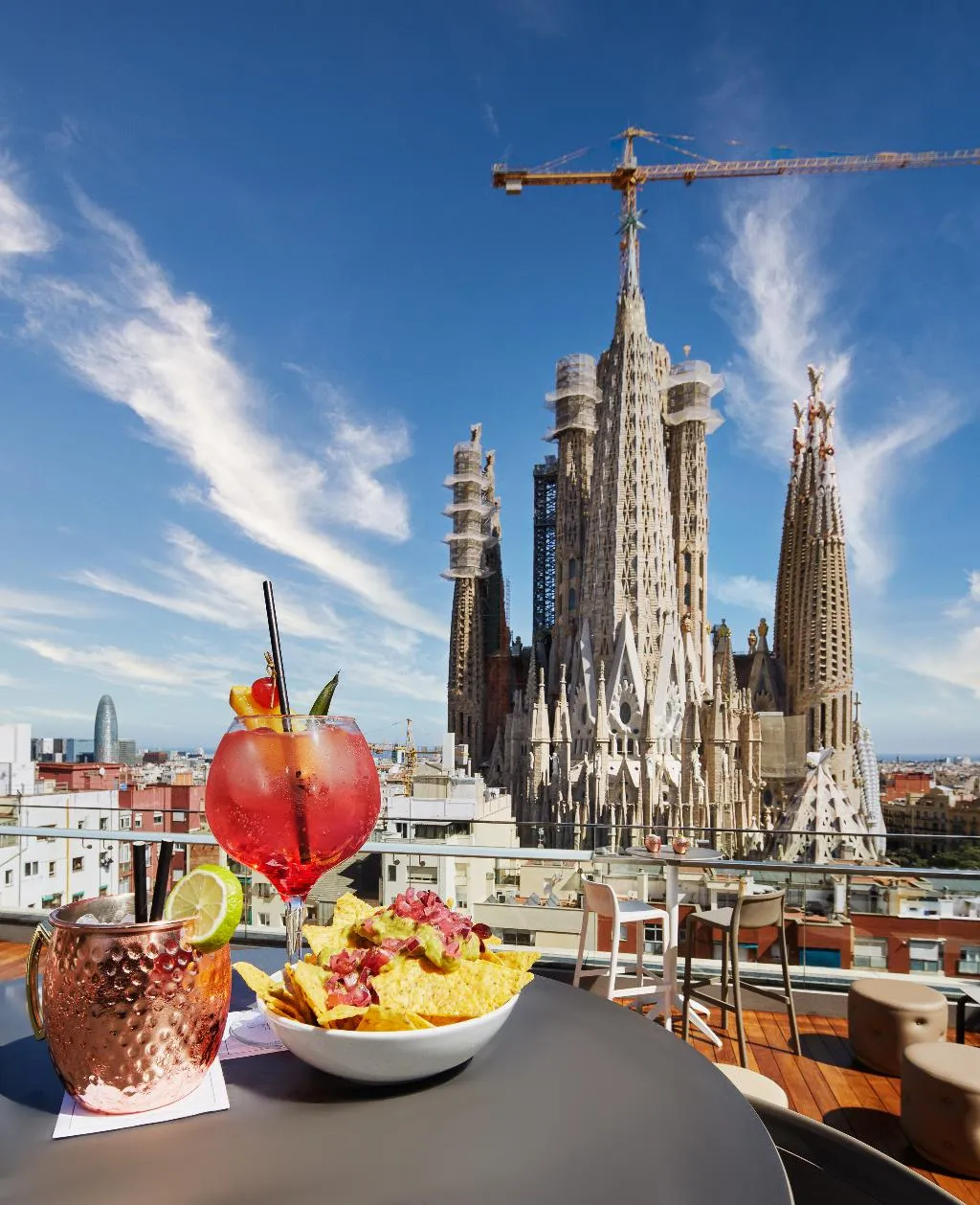 Terrace, Sercotel Rosellon, Barcelona
