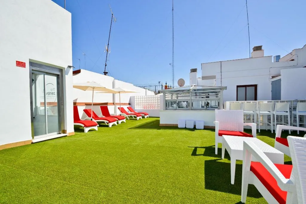 Terrace, The Zentral Arenal Suites, Seville
