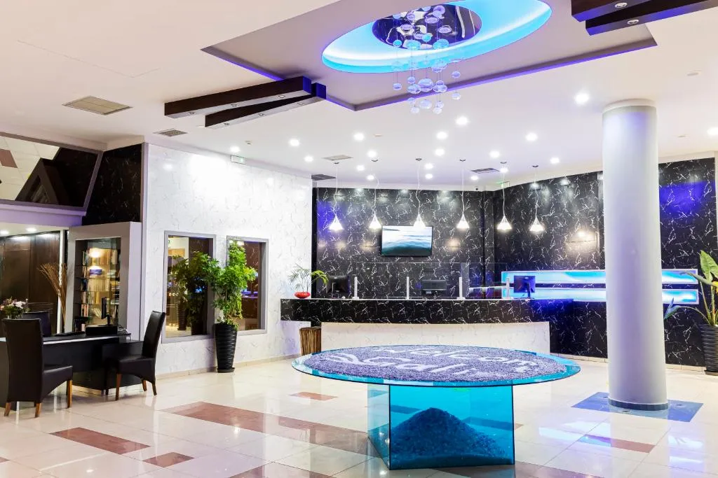 Lobby, Galini Sea View, Crete