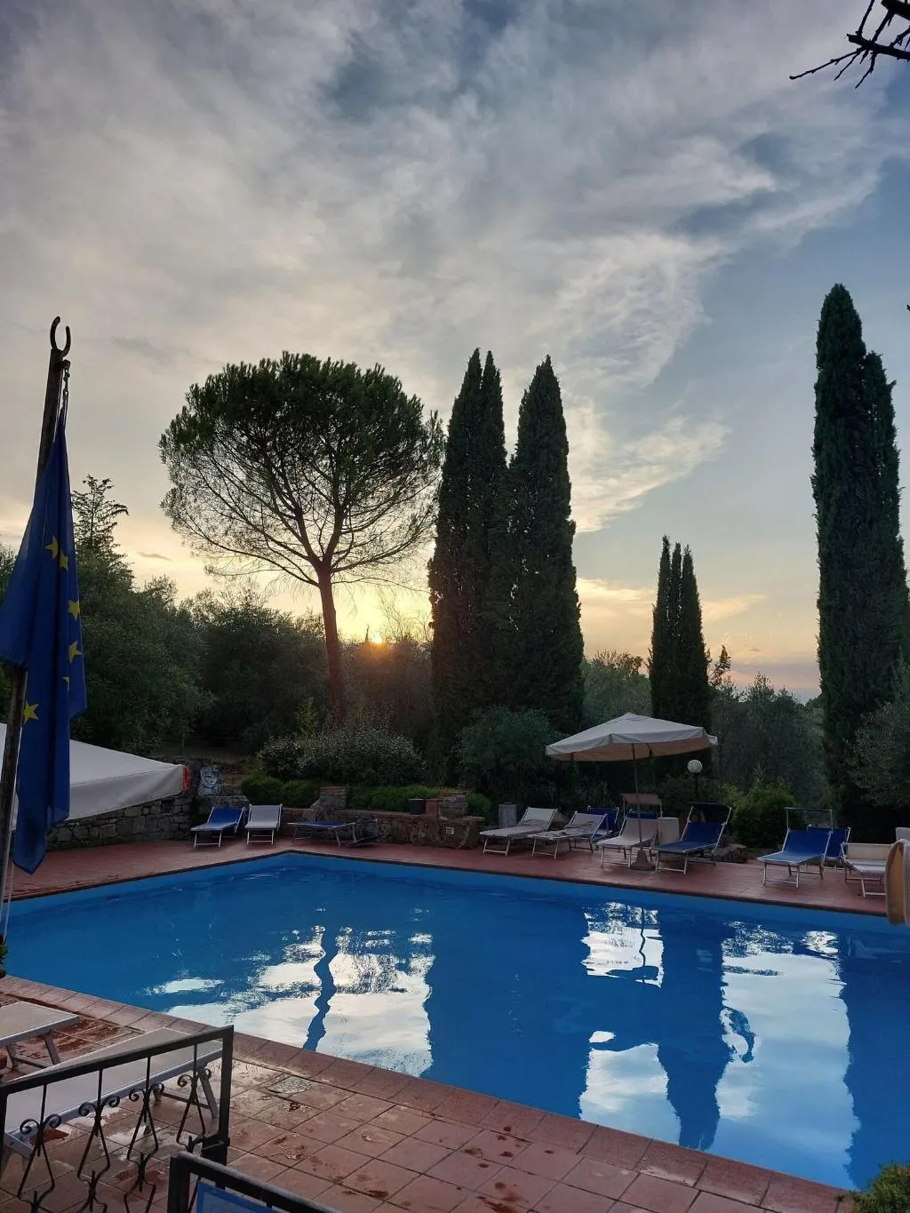 Pool, Fattoria Il Milione, Florence