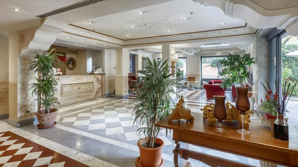 Lobby, Hotel Villa San Pio, Rome