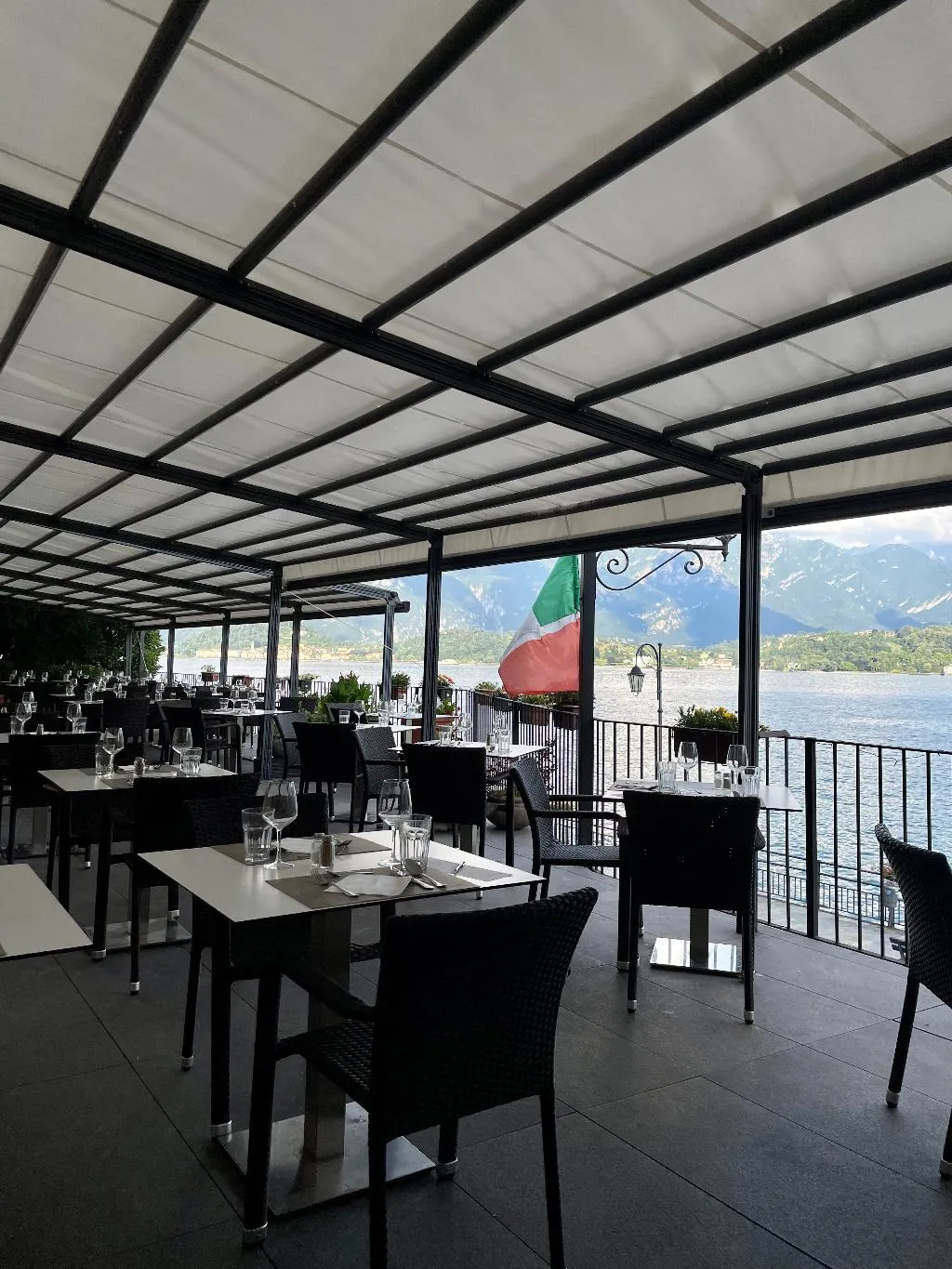 Restaurant, Hotel Bazzoni et Du Lac, Milan