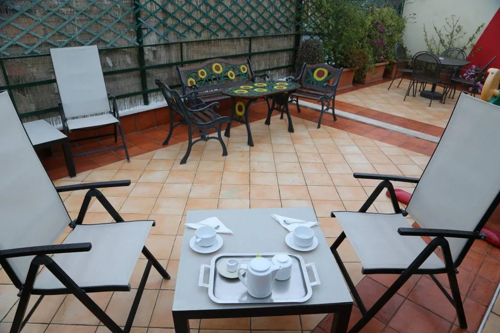 Terrace, Hotel Nettuno, Naples