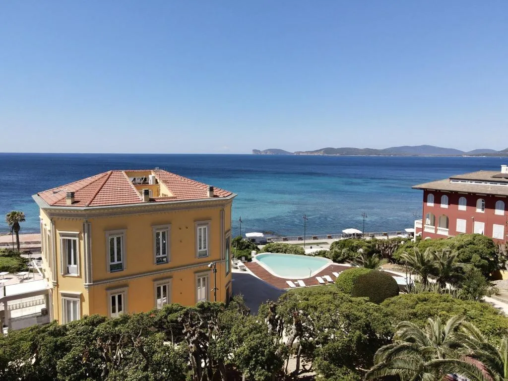 Terrace, Villa Mosca, Alghero