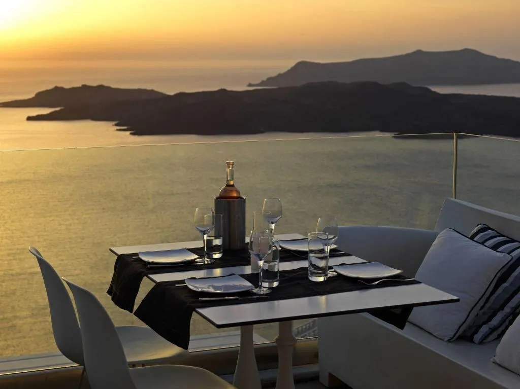 Restaurant, Lilium Hotel, Santorini