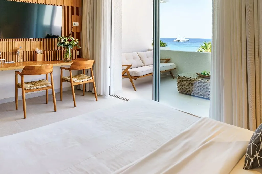 SUITE SEA VIEW WITH TERRACE Room, Mykonos Dove beach hotel, Mykonos
