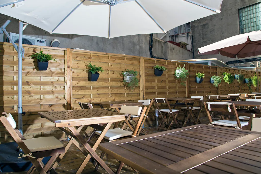 Terrace, Mothern By Pillow, Barcelona