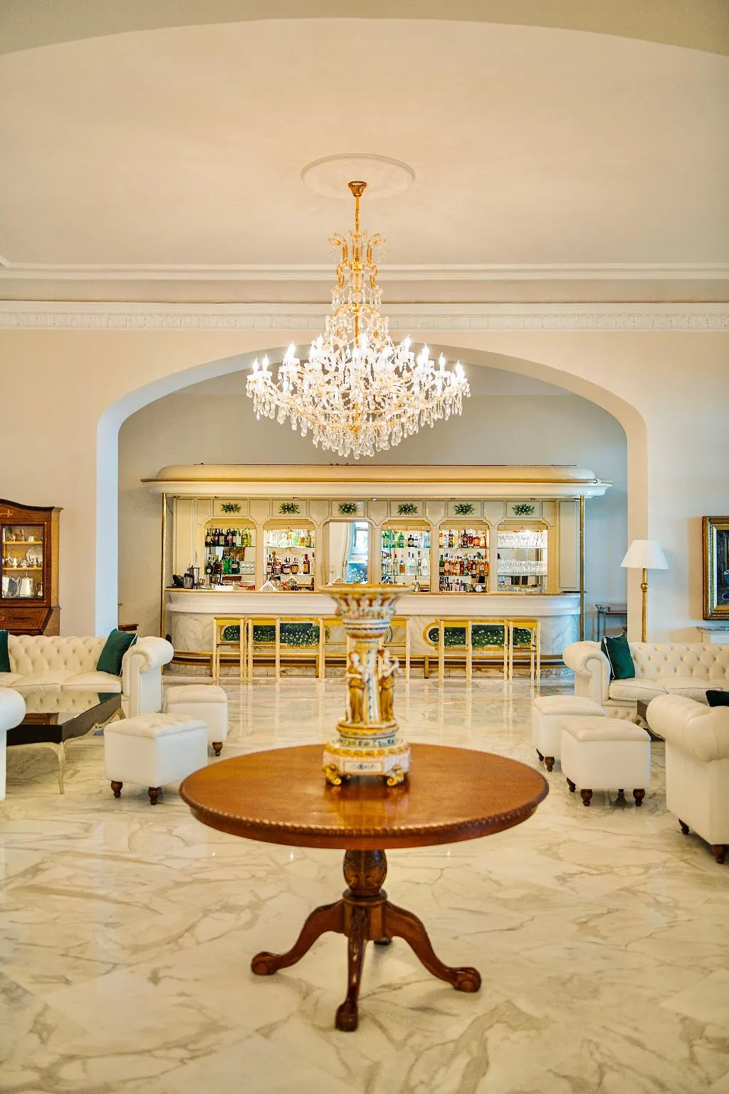 Bar, Grand Hotel Europa Palace, Naples