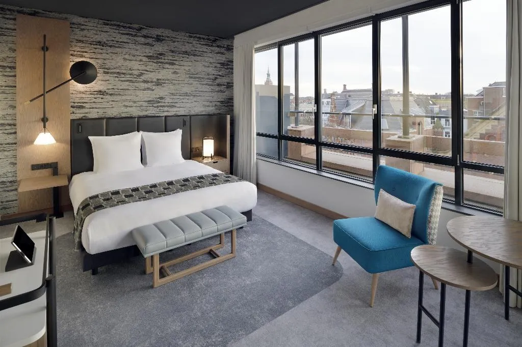 JUNIOR SUITE KING SIZE BED Room, Movenpick Hotel The Hague, Amsterdam