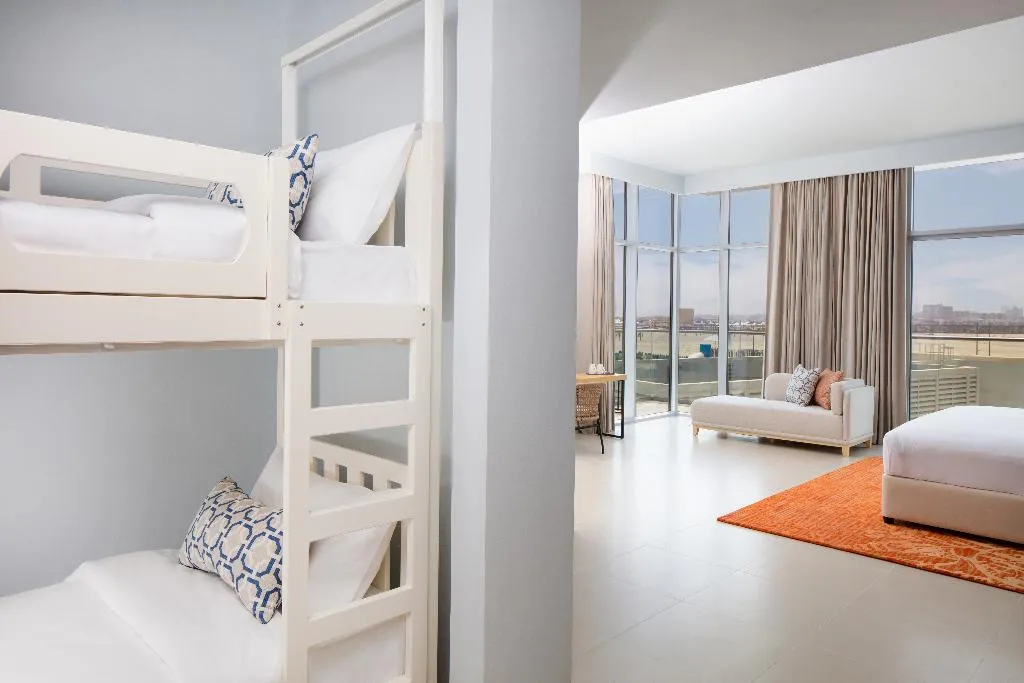 JUNIOR SUITE BUNK BED Room, Centara Mirage Beach Resort Dubai, Dubai