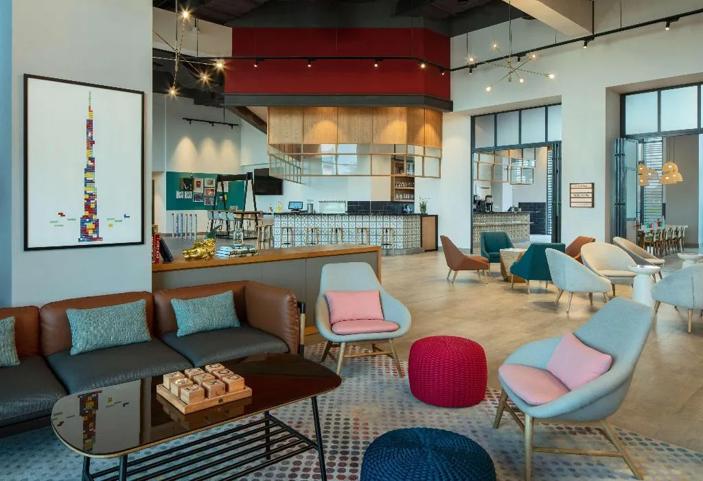 Lobby, Rove At The Park, Dubai