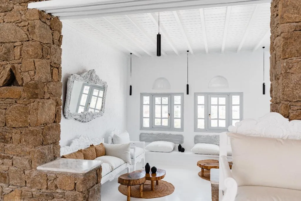 Lobby, Penelope Village by Mr and Mrs White, Mykonos