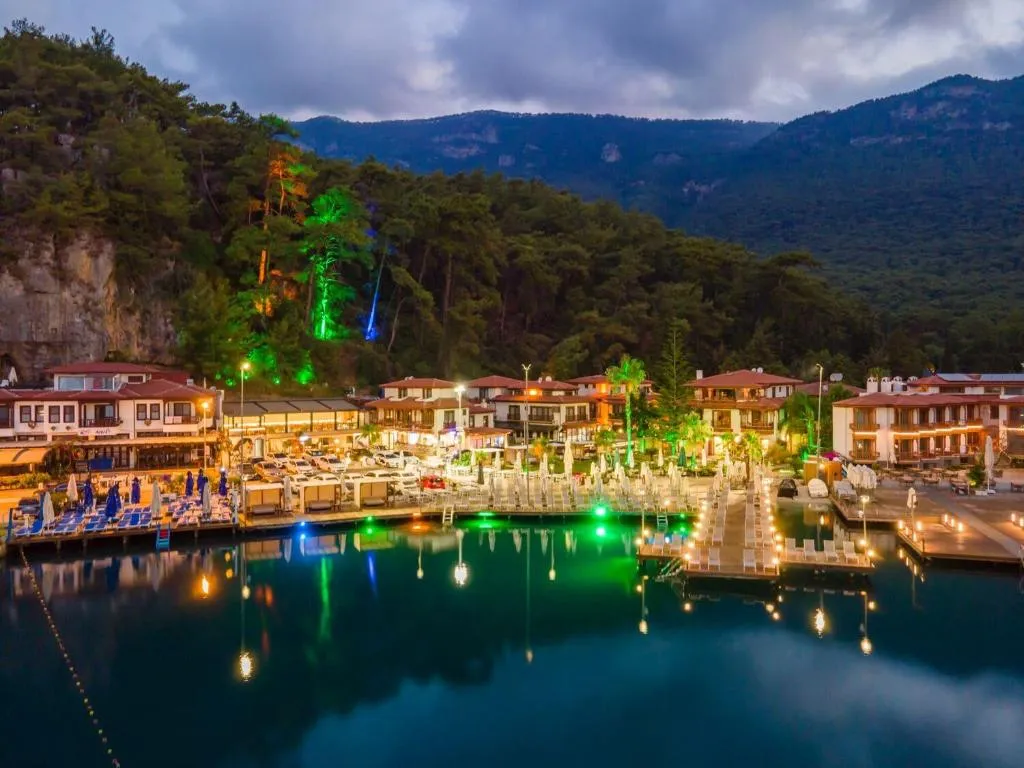 General view, Iskelem Otel, Dalaman