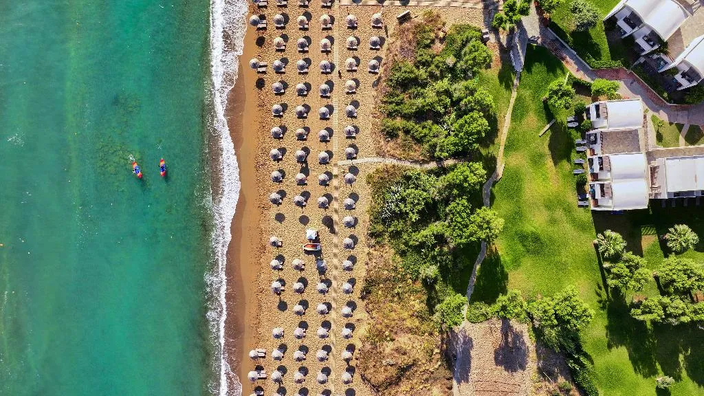 Beach, Agapi Beach Resort, Crete