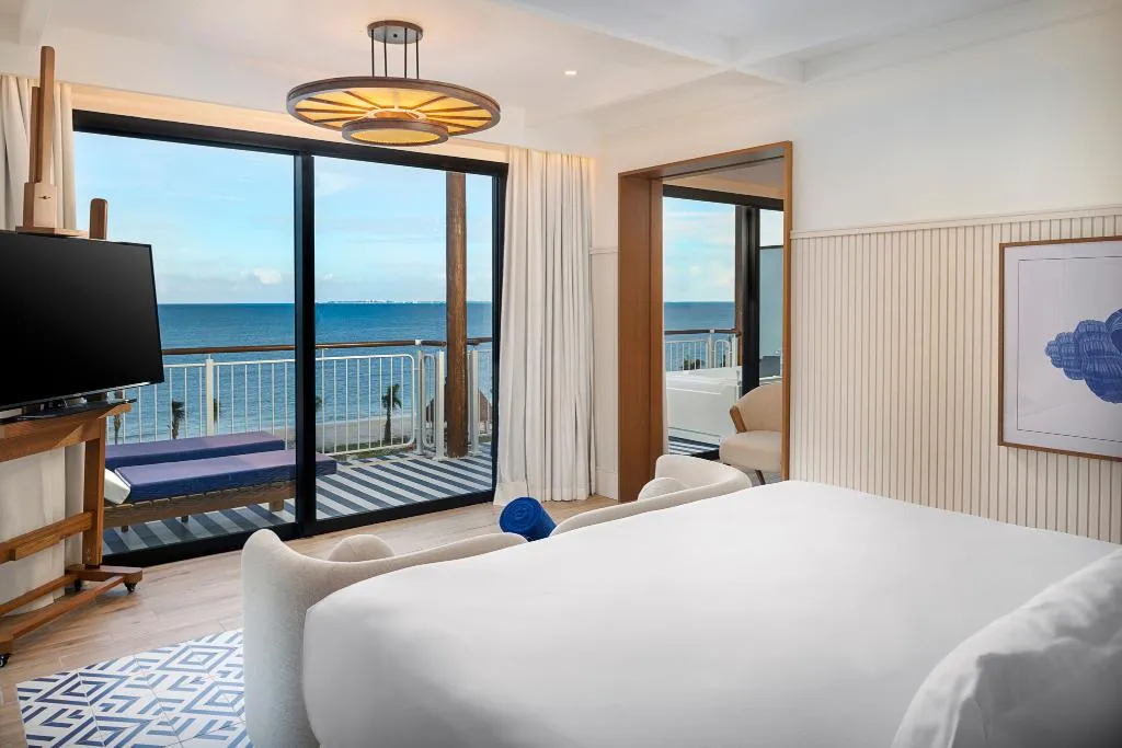JUNIOR SUITE PREMIER OCEAN FRONT Room, Ocean Allure Costa Mujeres Adults Only All Incl, Cancun Area