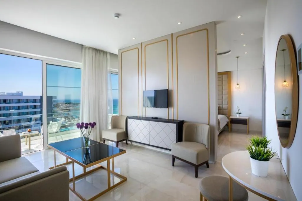 Double or Twin SEA FRONT Room, Constantinos The Great Beach Hotel, Cyprus