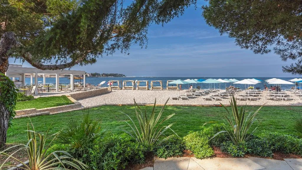 Beach, Valamar Parentino Hotel, Istria