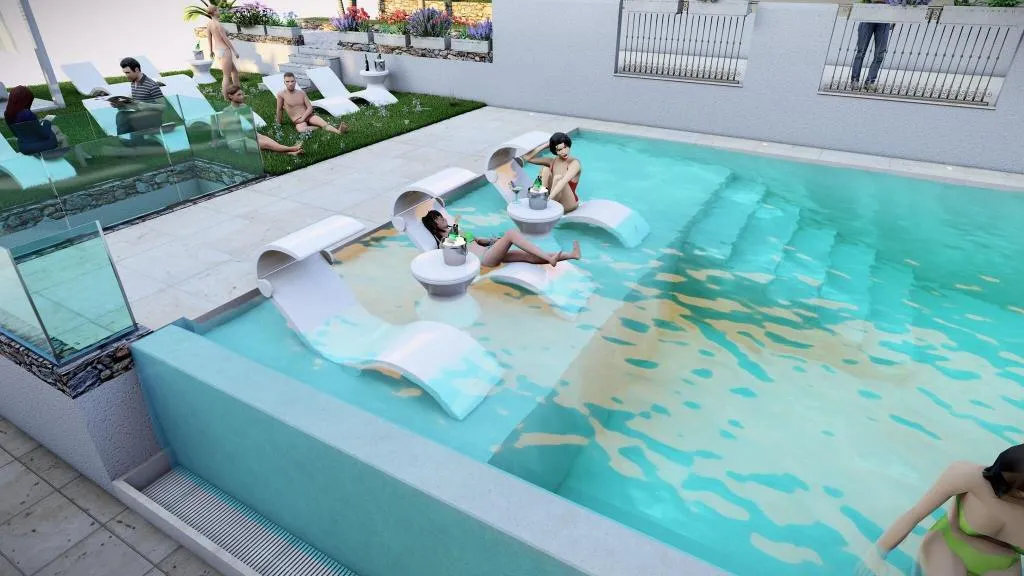Pool, Hotel Baglio Di Scopello, Palermo